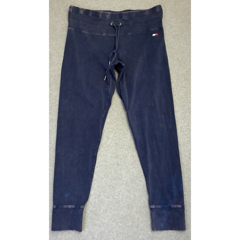 Women’s Tommy Hilfiger Sport Blue Tie Dye Jogger Sweatpants Large